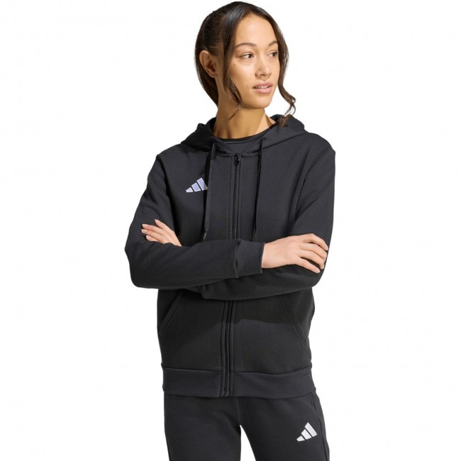 Bluza damska adidas Entrada 26 Full Zip Hoodie czarna KF5939 M