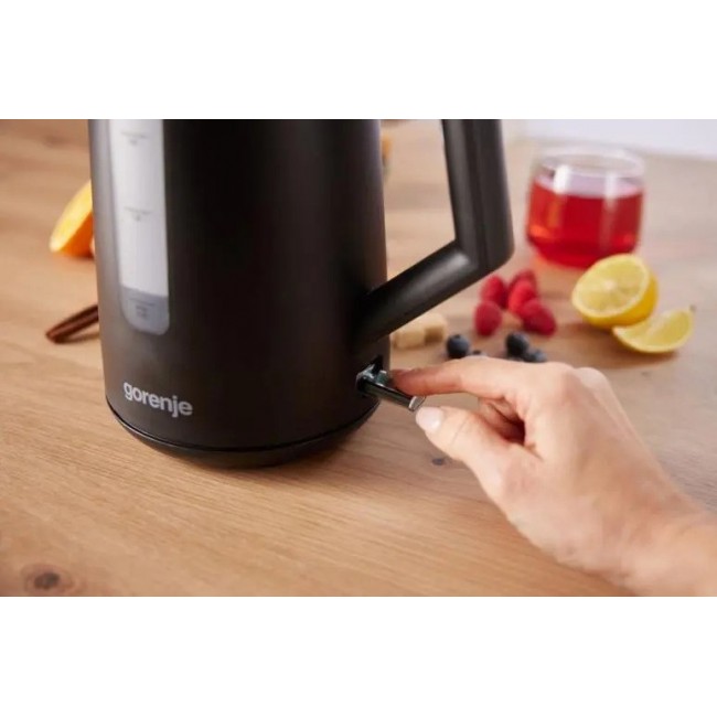 Gorenje K17OPB electric kettle 1.7 L 2200 W Black Gorenje K17OPB electric kettle 1.7 L 2200 W Black