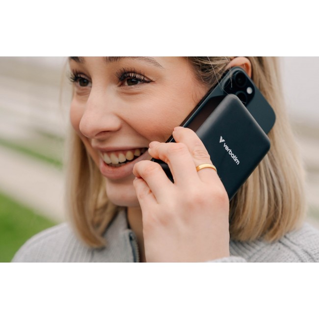 Verbatim Charge 'n' Go Essentials Power Bank Magnetic Wireless 20000 mAh Black