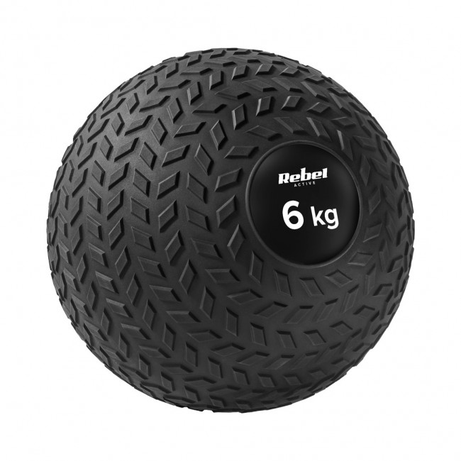 Small Rehabilitation Medicine Slam Ball 23cm 6kg, REBEL ACTIVE