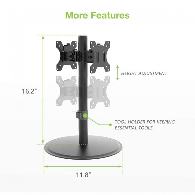 Techly ICA-LCD 402 monitor mount / stand 81.3 cm (32