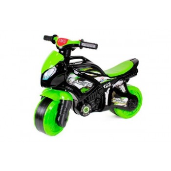 Motorcycle ride-on green-black TechnoK 5774