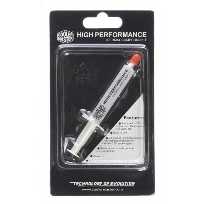 Cooler Master HTK-002 heat sink compound Thermal paste Cooler Master HTK-002 heat sink compound Thermal paste