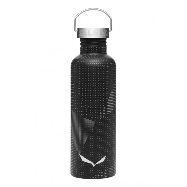 Aurino bottle 1l-black out-dots SALEWA
