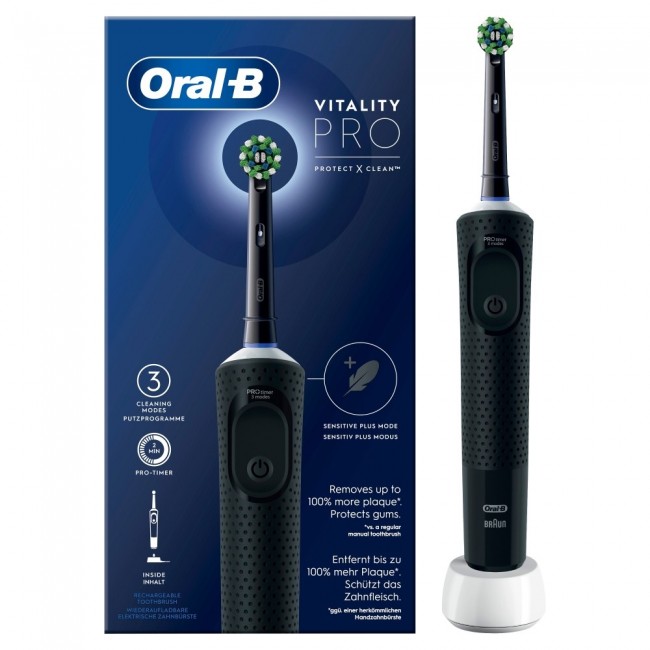 Oral-B Vitality Pro Adult Rotating toothbrush Black Oral-B Vitality Pro Adult Rotating toothbrush Black