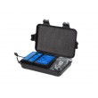 Lanberg NT-0404 network cable tester PoE tester Black, Blue