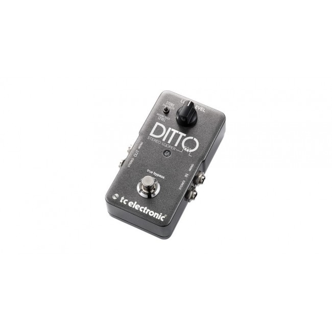 TC Electronic Ditto Stereo Looper Pedal Black TC Electronic Ditto Stereo Looper Pedal Black