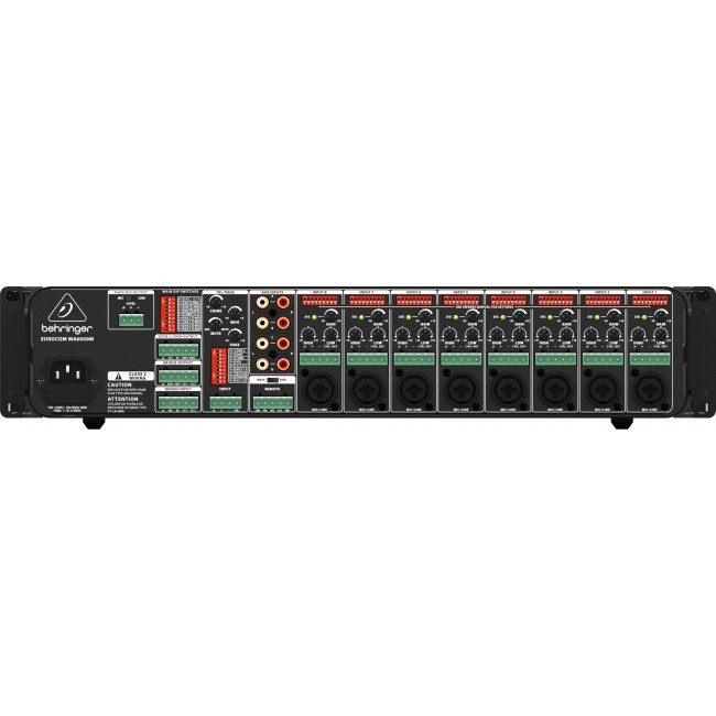 Behringer MA6000M audio amplifier Performance/stage Black Behringer MA6000M audio amplifier Performance/stage Black