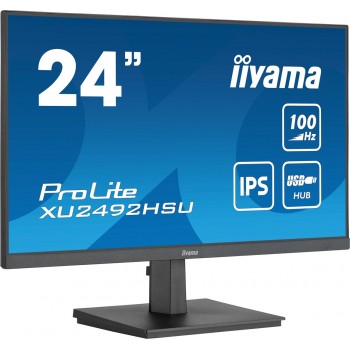 iiyama ProLite 24 IPS technology panel with USB hub and 100Hz refresh rate