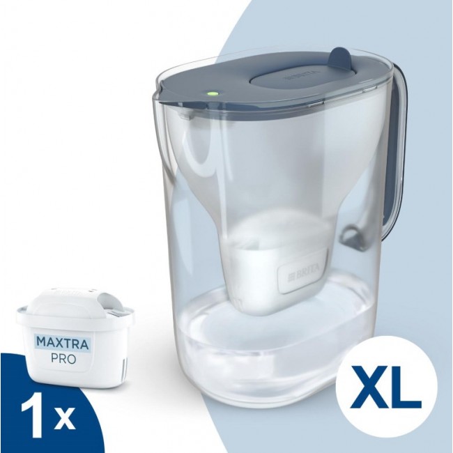 BRITA Style ESSENTIAL XL graphite filter jug + MX Pro Pure Performance filter