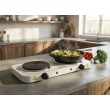 Esperanza EKH014W Electric cooker 2 zones White
