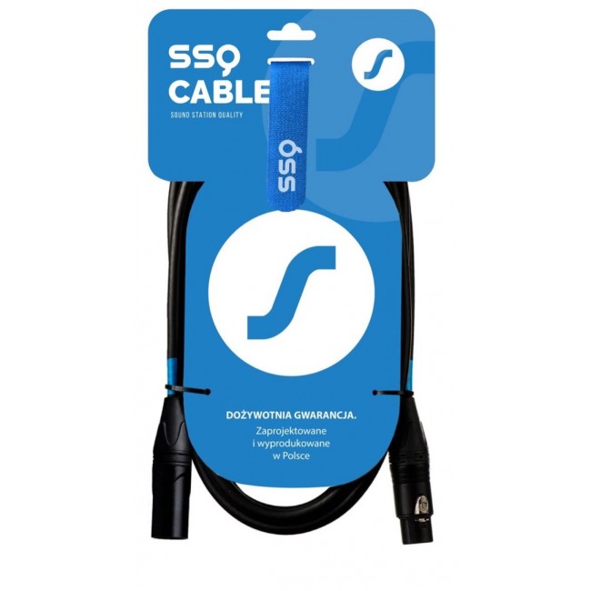 SSQ Cable XX10 - XLR-XLR cable, 10 metres SSQ Cable XX10 - XLR-XLR cable, 10 metres
