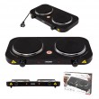 Mesko Home MS 6509 hob Black Countertop Sealed plate 2 zone(s)