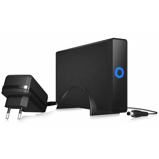 ICY BOX IB-377-C31 HDD/SSD enclosure Black 3.5