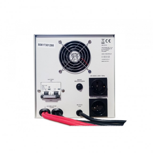 VOLT POLSKA UNINTERRUPTIBLE POWER SUPPLY SINUS PRO 2200 E 12/230V