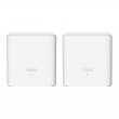 Tenda EX3 (2-pack) Dual-band (2.4 GHz / 5 GHz) Wi-Fi 6 (802.11ax) White 1 Internal