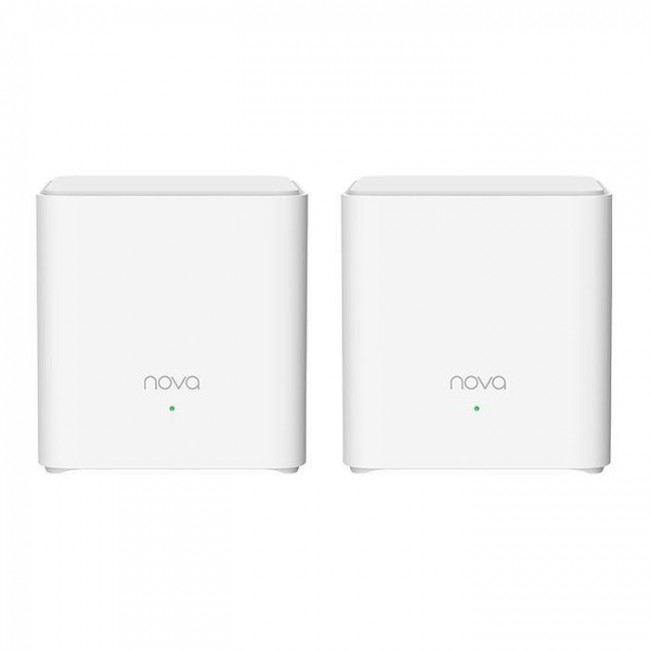 Tenda EX3 (2-pack) Dual-band (2.4 GHz / 5 GHz) Wi-Fi 6 (802.11ax) White 1 Internal