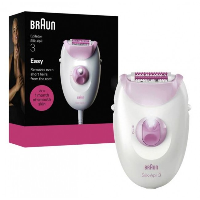 Braun Silk- pil 3 Silk-epil 3-000 20 tweezers Pink