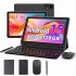Extralink Tablet CP31 4GB RAM+128GB Czarny | Tablet | Android 15, 2Mpx+8Mpx, 6000mAh, 1280x800px, klawiatura, mysz, rysik
