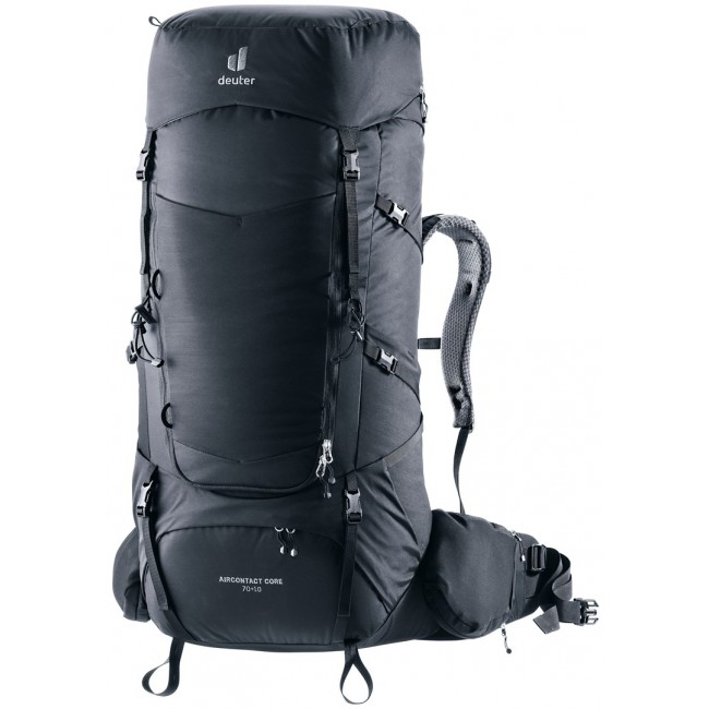 Deuter Aircontact Core 70+10 Black Deuter Aircontact Core 70+10 Black