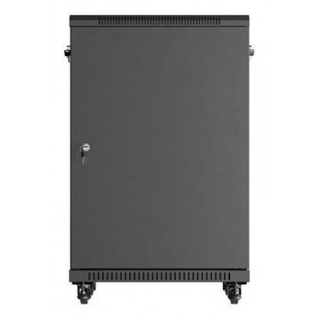Lanberg FF01-6618-12B rack cabinet 18U Freestanding rack Black Lanberg FF01-6618-12B rack cabinet 18U Freestanding rack Black