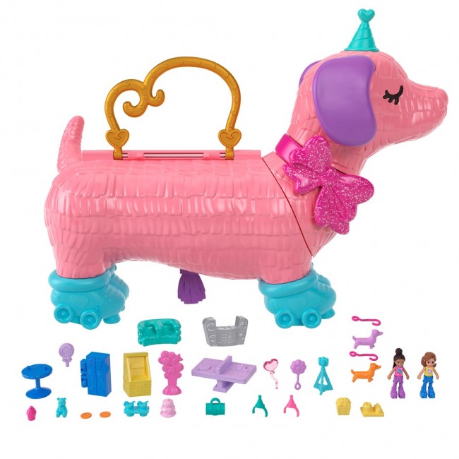 Polly Pocket Party Doggy set HKV52 MATTEL p2 Polly Pocket Party Doggy set HKV52 MATTEL p2