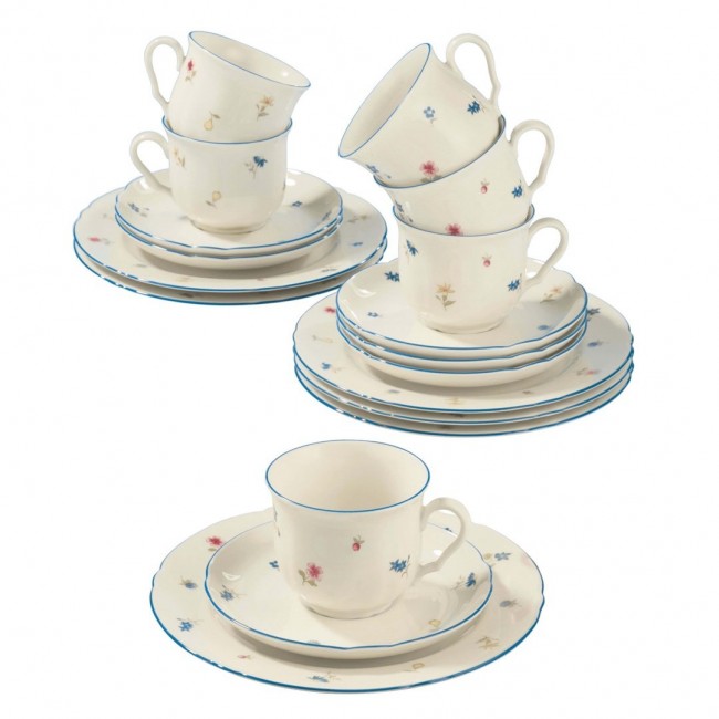 Coffee set for 6 people Seltmann Marie-Luise Coffee set for 6 people Seltmann Marie-Luise