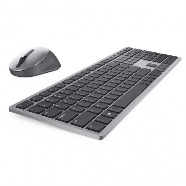 DELL KM7321W keyboard RF Wireless + Bluetooth QWERTY US International Grey, Titanium DELL KM7321W keyboard RF Wireless + Bluetooth QWERTY US International Grey, Titanium