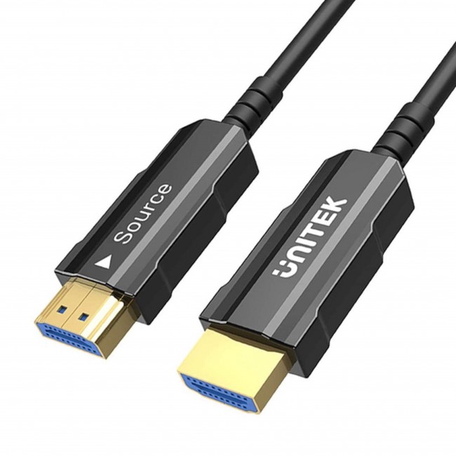 UNITEK HDMI 2.0 AOC 4K 60HZ 10M OPTICAL CABLE UNITEK HDMI 2.0 AOC 4K 60HZ 10M OPTICAL CABLE