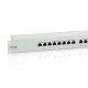 Equip 24-Port Cat.6 Shielded Patch Panel, Light Grey Equip 24-Port Cat.6 Shielded Patch Panel, Light Grey