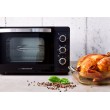 Esperanza EKO006N Mini oven with convection and spit 25 l 1600W Black Esperanza EKO006N Mini oven with convection and spit 25 l 1600W Black