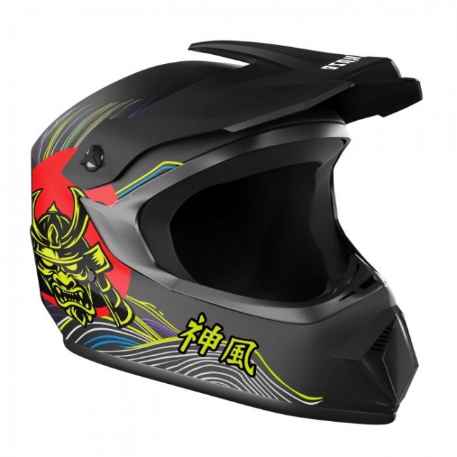 Full-face helmet Kamikaze Tokyo Drift AKC208 size L