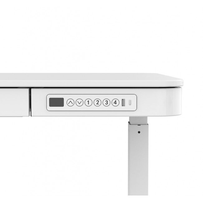 ACTIVEJET desk with electric height adjustment 120x60 ET119S white