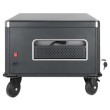 Manhattan Laptop Charging Cabinet Desktop via AC Adapter (EU) 20-bay, Install device's AC Adapter (power cables) into unit, Suitable for ALL laptops (to 16