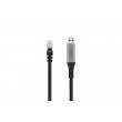 Digitus USB-A - RJ45 Ethernet cable, 1Gbit/s, 15m