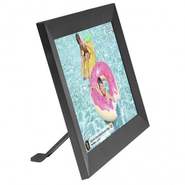 Denver PFF-1024BMK2 digital photo frame Black 25.6 cm (10.1