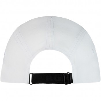 Czapka z daszkiem BUFF 5 PANEL GO CAP SOLID WHITE S/M L/XL