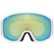 Uvex topic FM spheric winter sport goggles White Unisex Blue, Yellow Spherical lens
