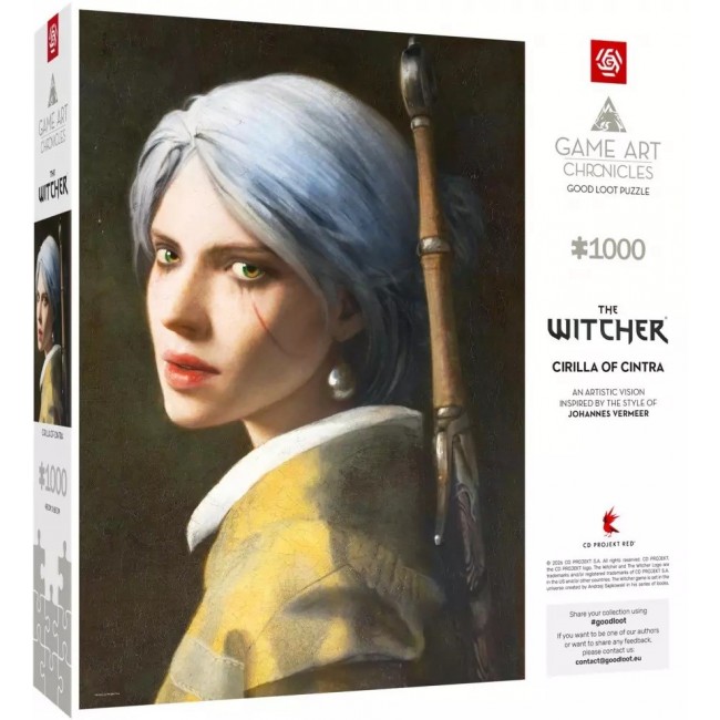 Puzzle Good Loot Game Art Chronicles - The Witcher: Old Master s Prophecy 1000 pc(s)