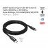 CLUB3D USB4 Gen3x2 Type-C Bi-Directional Cable 8K60Hz or 4K120Hz, Data 40Gbps, PD 240W(48V/5A) EPR M/M 3m / 9.84ft