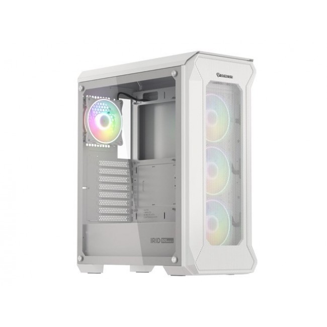 Genesis CASE MIDI TOWER IRID 505 ARGB White NPC-1872 Genesis CASE MIDI TOWER IRID 505 ARGB White NPC-1872