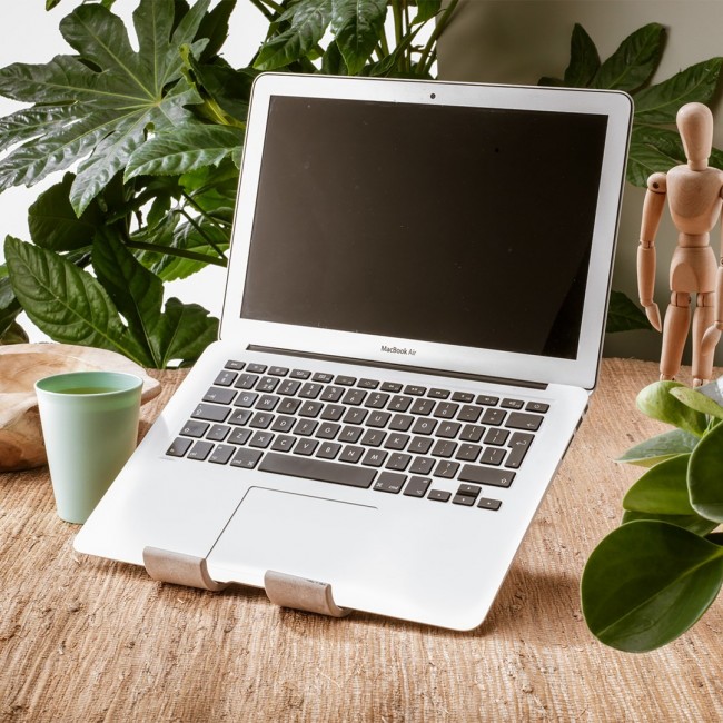 R-Go Tools Laptop and tablet stand R-Go Treepod, ergonomic and modular, adjustable, biobased
