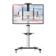 Techly Floor Support Trolley for LCD / LED / Plasma 37-70 with Shelf Techly Floor Support Trolley for LCD / LED / Plasma 37-70 with Shelf