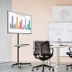 Techly Trolley Floor Stand LCD/LED/Plasma 23 Techly Trolley Floor Stand LCD/LED/Plasma 23