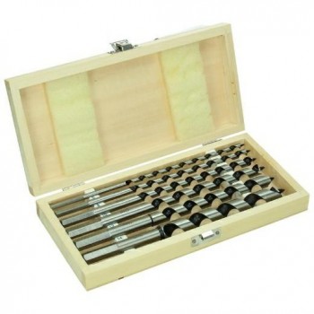 set of wood augers in a cassette 6 pcs. (6/8/10/12/14/16x2