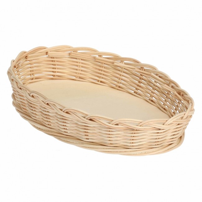 Midollino Oval Baking Dish Wicker Basket - Brown, 30 cm Midollino Oval Baking Dish Wicker Basket - Brown, 30 cm