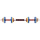 Coloured barbells with barbell function in a case HMS SKC20 2 x 10 kg Coloured barbells with barbell function in a case HMS SKC20 2 x 10 kg