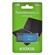 Kioxia TransMemory U202 USB flash drive 32 GB USB Type-A 2.0 Blue Kioxia TransMemory U202 USB flash drive 32 GB USB Type-A 2.0 Blue