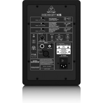 Behringer NEKKST K5 loudspeaker Black Wired 150 W