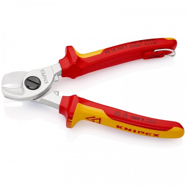 Knipex 95 16 165 T cable crimper Crimping tool Black, Yellow Knipex 95 16 165 T cable crimper Crimping tool Black, Yellow